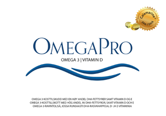 OmegaPro - omega-3-ravintolisä