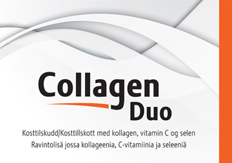 Collagen Duo ravintolisä nivelten hyvinvointiin